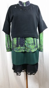 look vert 4 étages