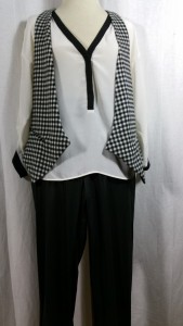 pantalon cuir gilet homme deadlines dresses