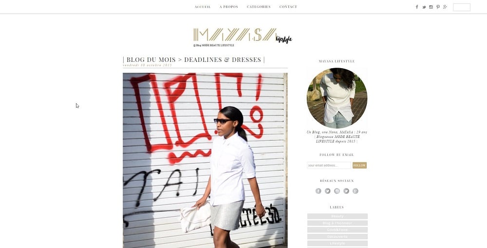 on parle de deadlines & dresses - mayasa lifetyle