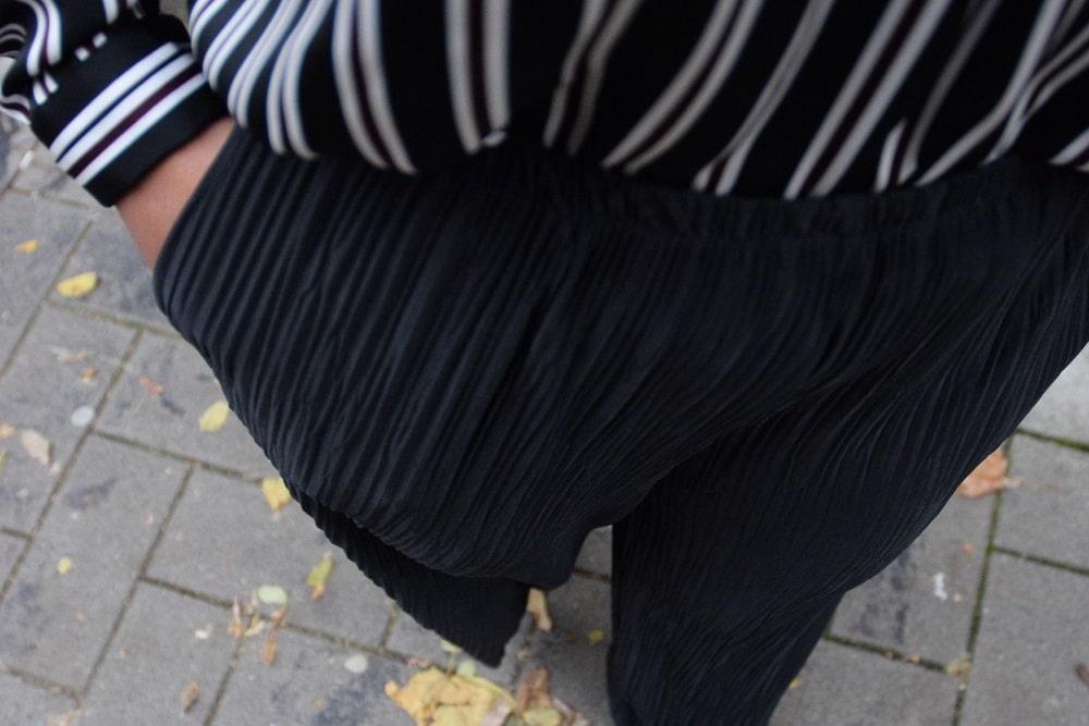 pantalon-plissé-noir