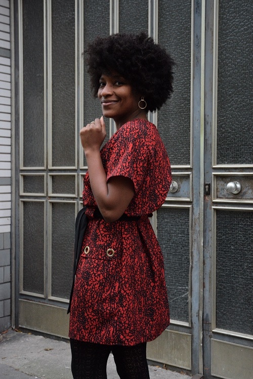 robe-rouge-cheveux-afro