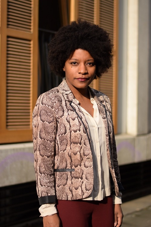 blazer serpent chemisier en soie