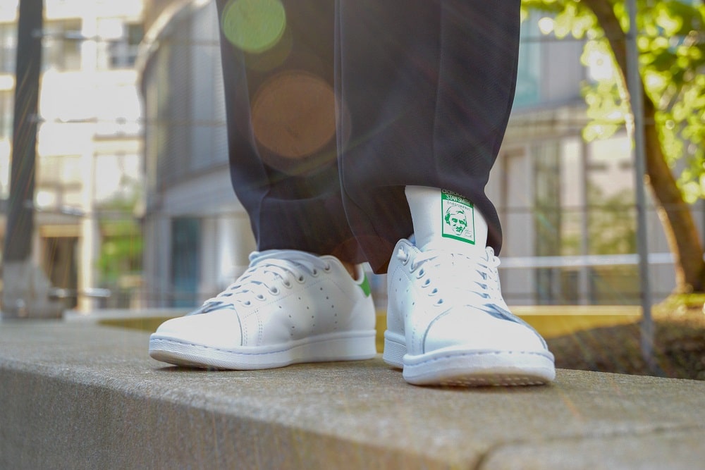 stan smith blanches et vertes